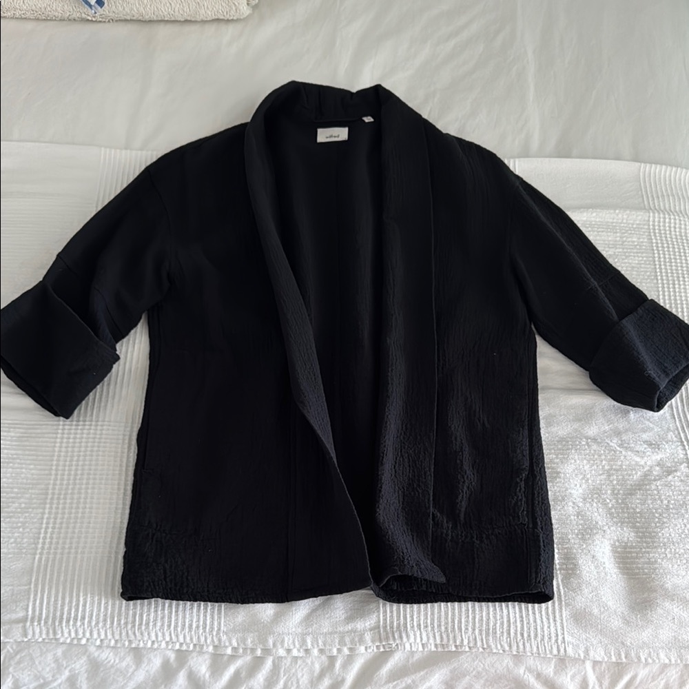 Black Wilfred Gauze Jacket